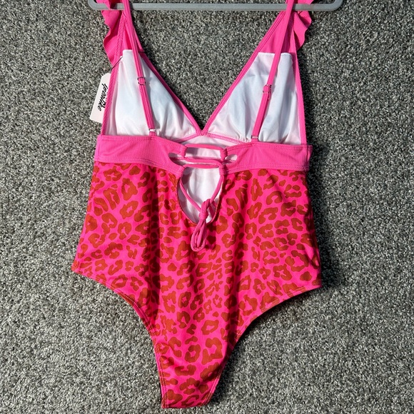 NWT SPORLIKE Women One Piece Swimsuit SZ XL - Picture 8 of 11